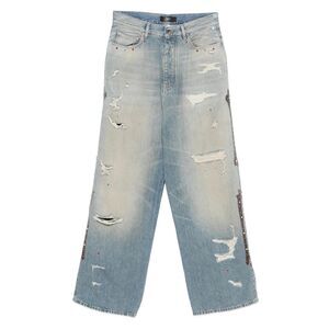 Amiri Blue Denim - Wide-Leg Jeans Men